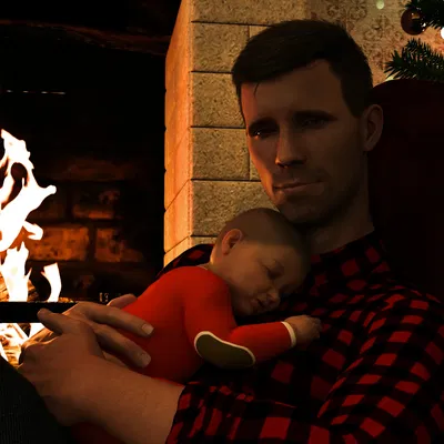 New Baby Boy & His First Christmas - Phillip Graves