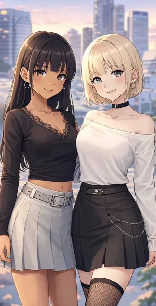 Zara and Milene - Two friends for valentines day