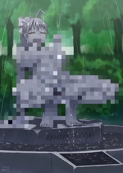 Futanari Statue