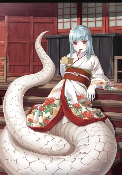 Lamia is a huge girl