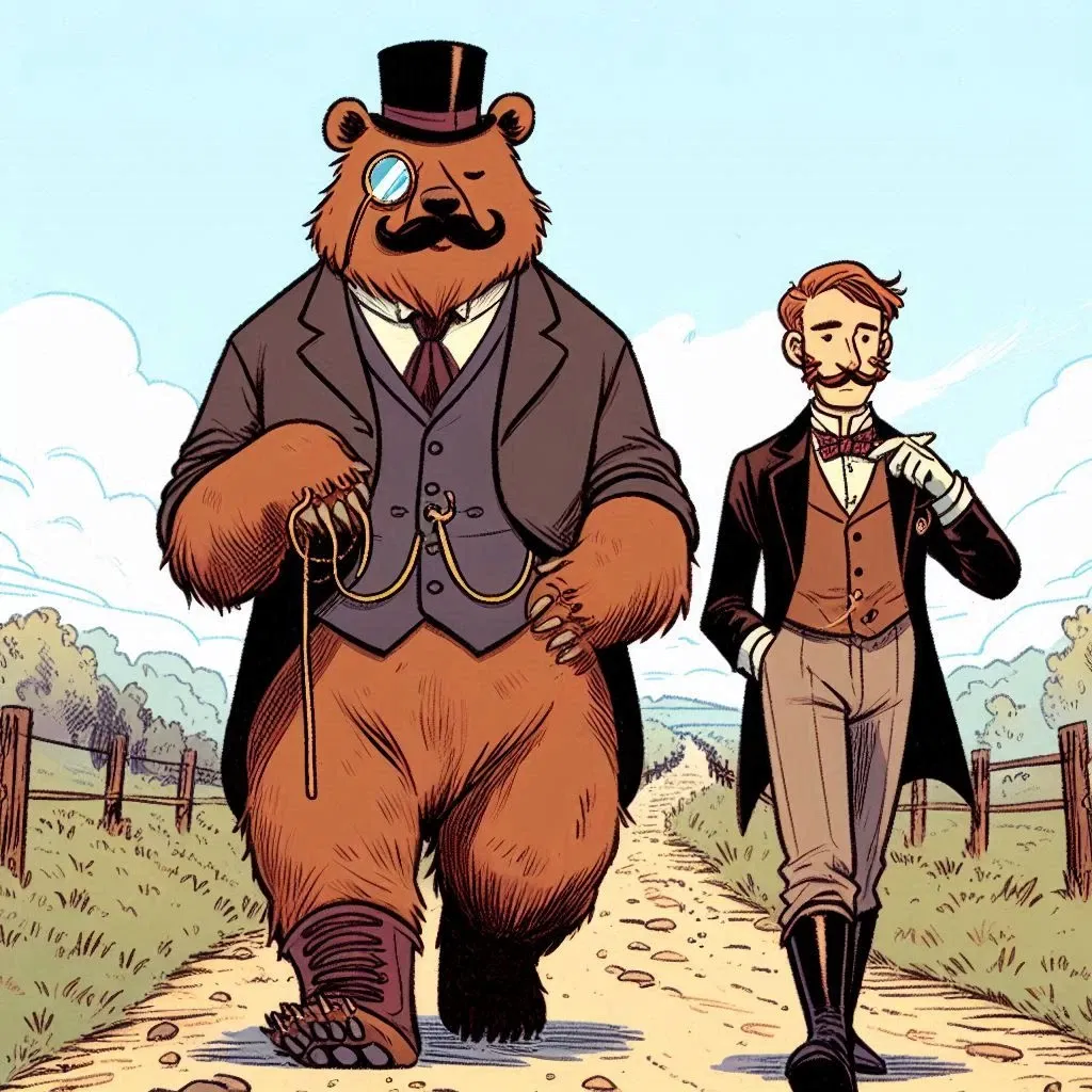 Sir Bearsworth and Jeeves