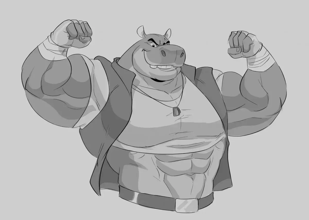 Adam Bulk - Hippo Mercenary