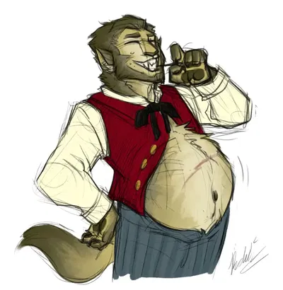 A Hungry Werewolf