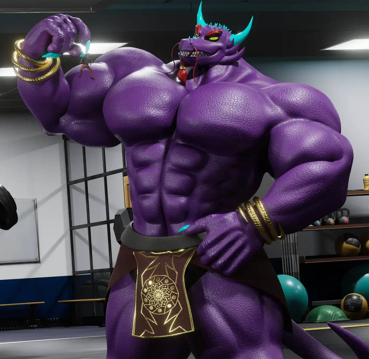 Macro Demon Dragon
