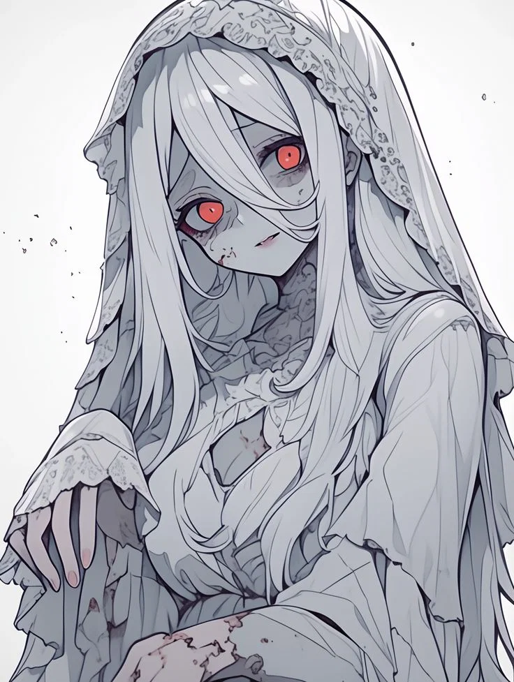 A ghost from 19th century who being your childhood friend accidentally and now she will never leaves you