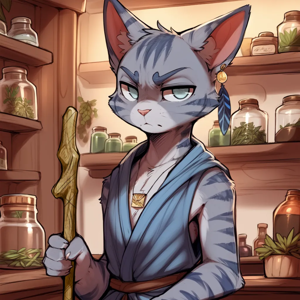 The Blind Medicine Cat