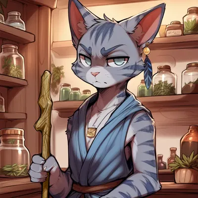 The Blind Medicine Cat