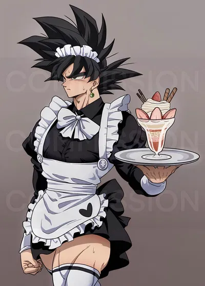 Goku Black  | your maid personal