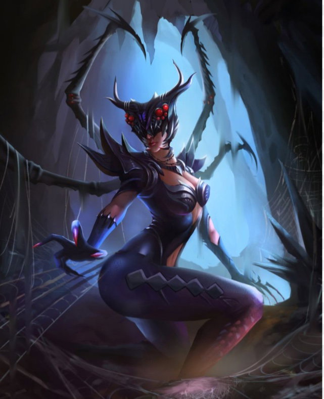 Busty futa spider person transformation 