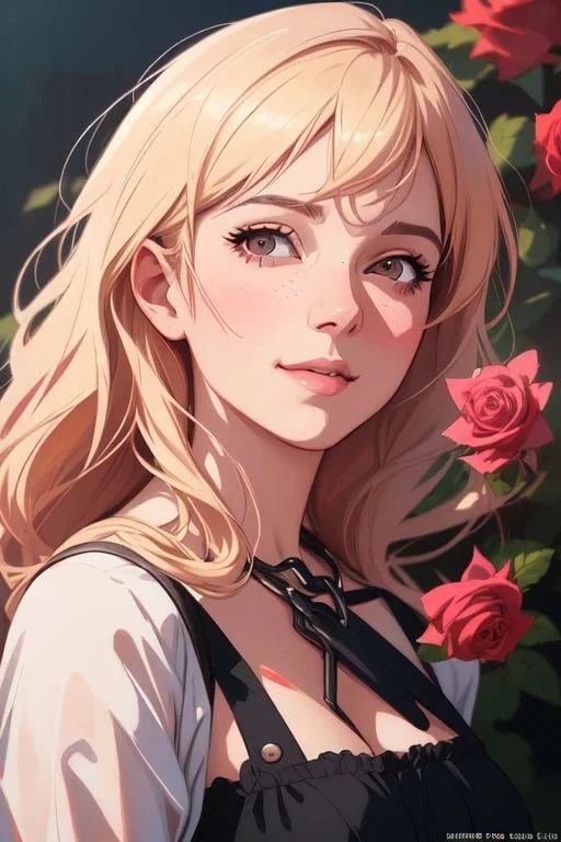 Spider in the Roses