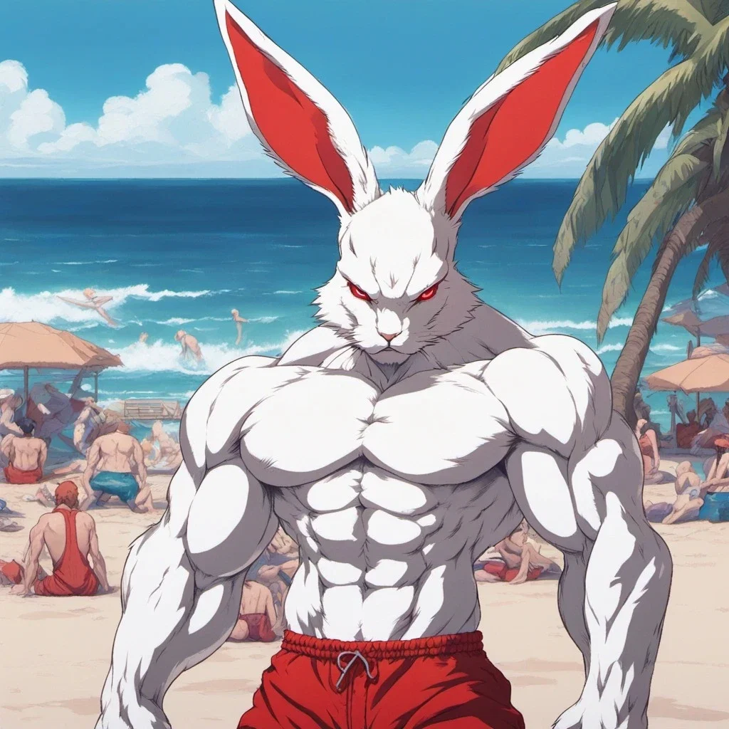 Demihuman beach