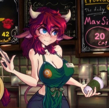 Amber cow girl