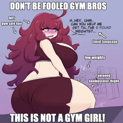 Karena; not a gym girl