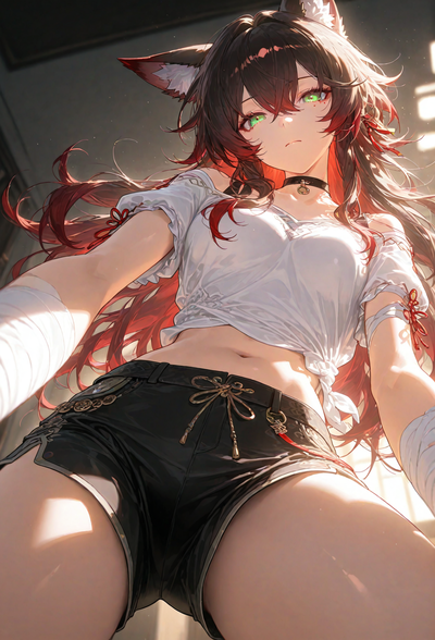 Saving Injured Fox Girl~