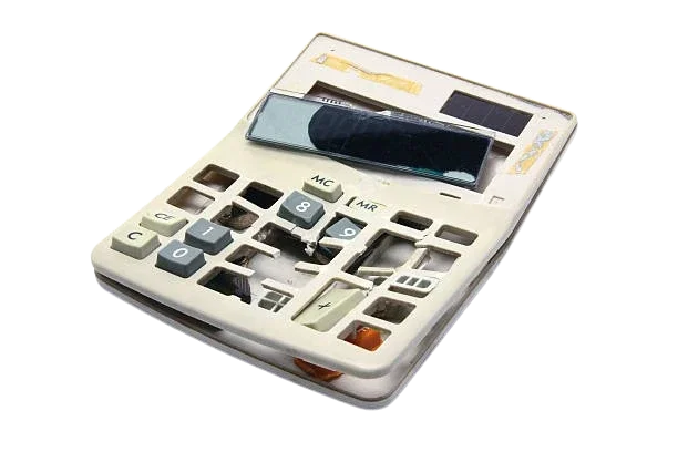 Calculator that answers any question with 5