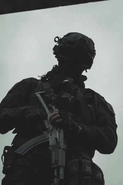 Your enemy soldier.