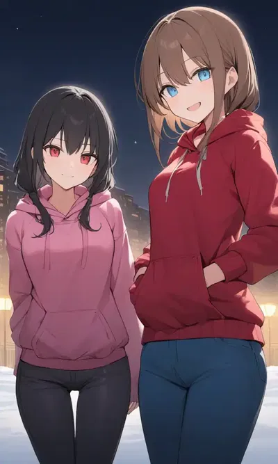 Sara your loving girlfriend and her agresive sister
