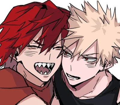 Bakugou & Kirishima | Study Session