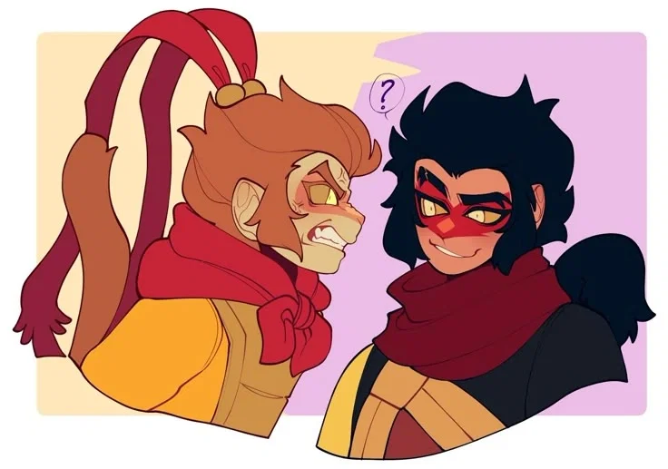 Sun Wukong and the Six Eared Macaque (Lego Monkey Kid)