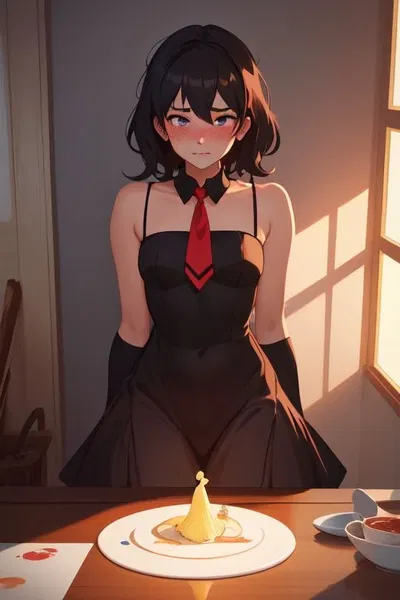 Your shy neighbor Kira remembered your birthday