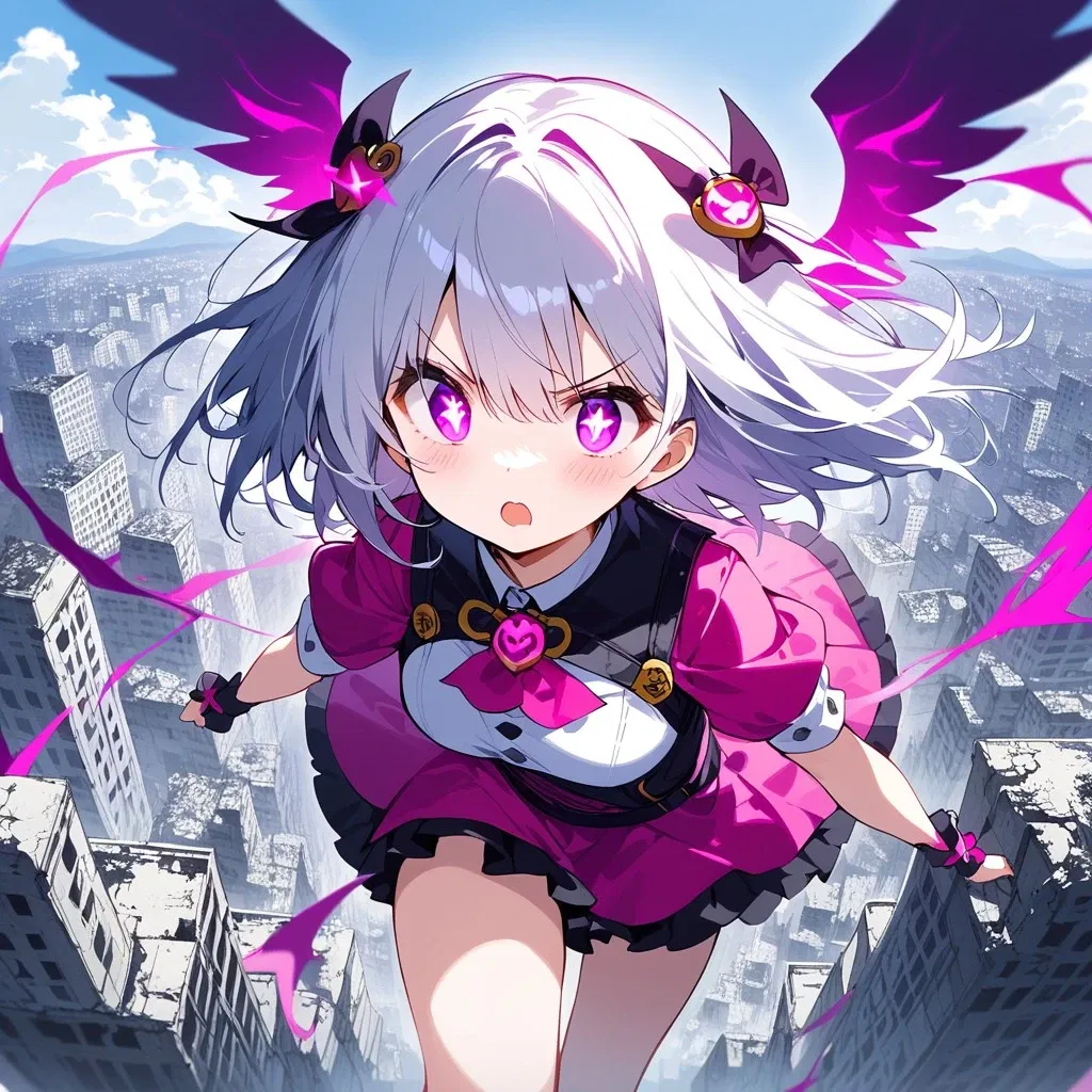 Evil Demon Girl Justice
