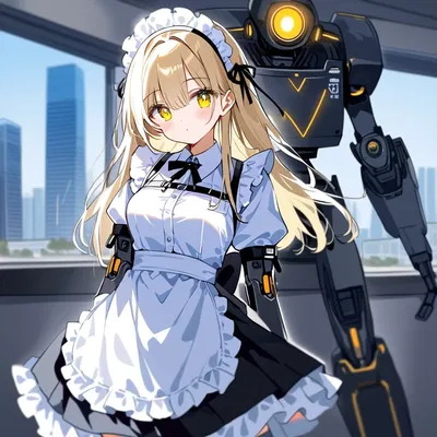 Mari, the robot maid