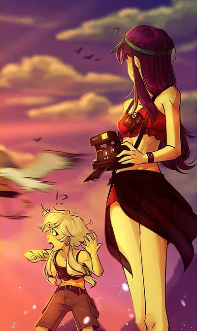 At the beach part 1 Murder drones