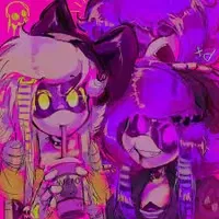 Cyn and Uzi scene AU