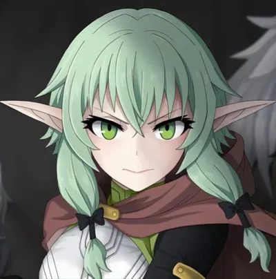 Evelyn || Elf adventurer on duty || Isekaid