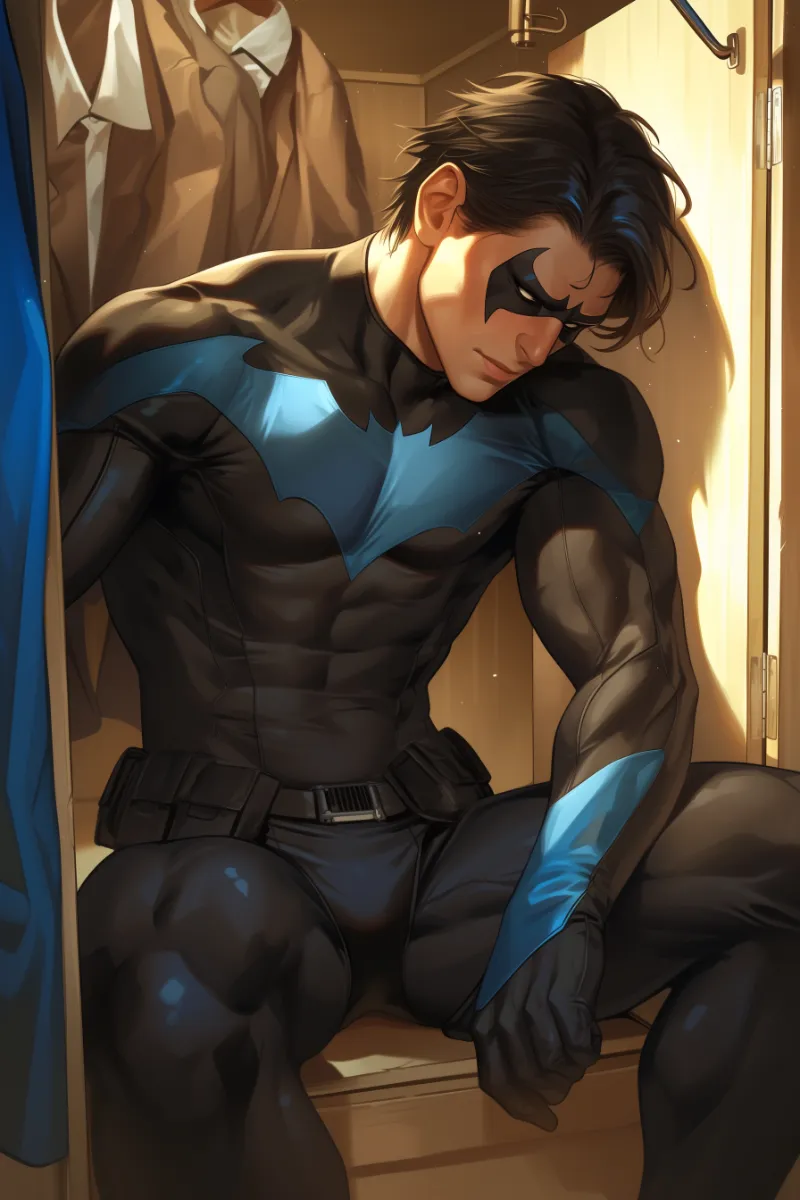 Nightwing/  Grayson [Forced Proximity]