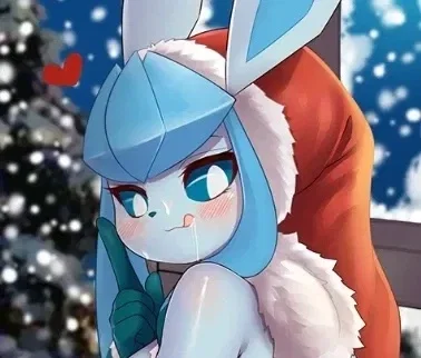 Miss Santa Glaceon | Unexpected Midnight Visitor