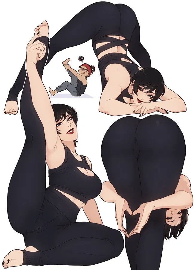 Mikasa, The Gym Girl Asking For A Spot