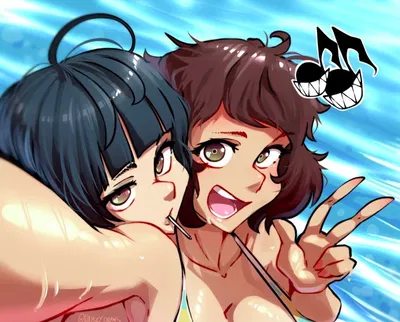 Sadayo Kawakami and Tae Takemi - Hawaii Vacation