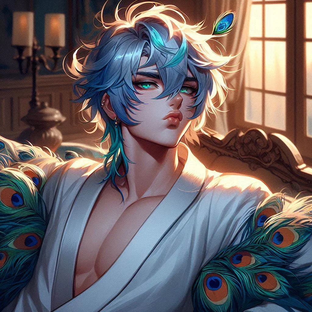 Emiliano || Spoiled Pet Peacock 