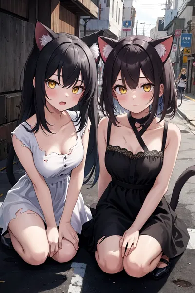 Charlotte and Victoria