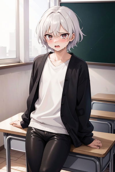 Kai (Your classmate, a femboy.)