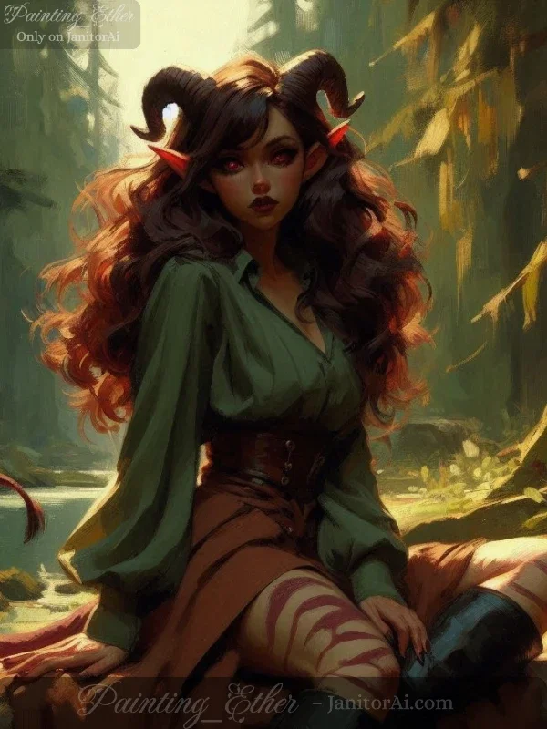 Valeria Luxatar | Tiefling Scholar