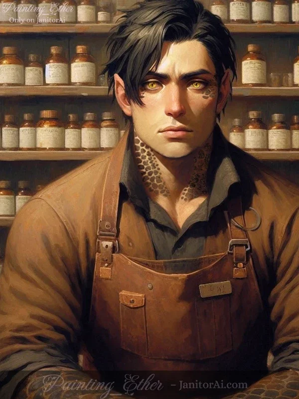 Tharkon Rahjsa | Dragonborn Herbalist