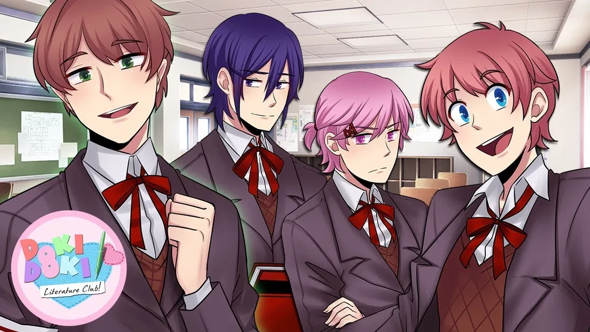 Doki Doki Literature Club Boys!