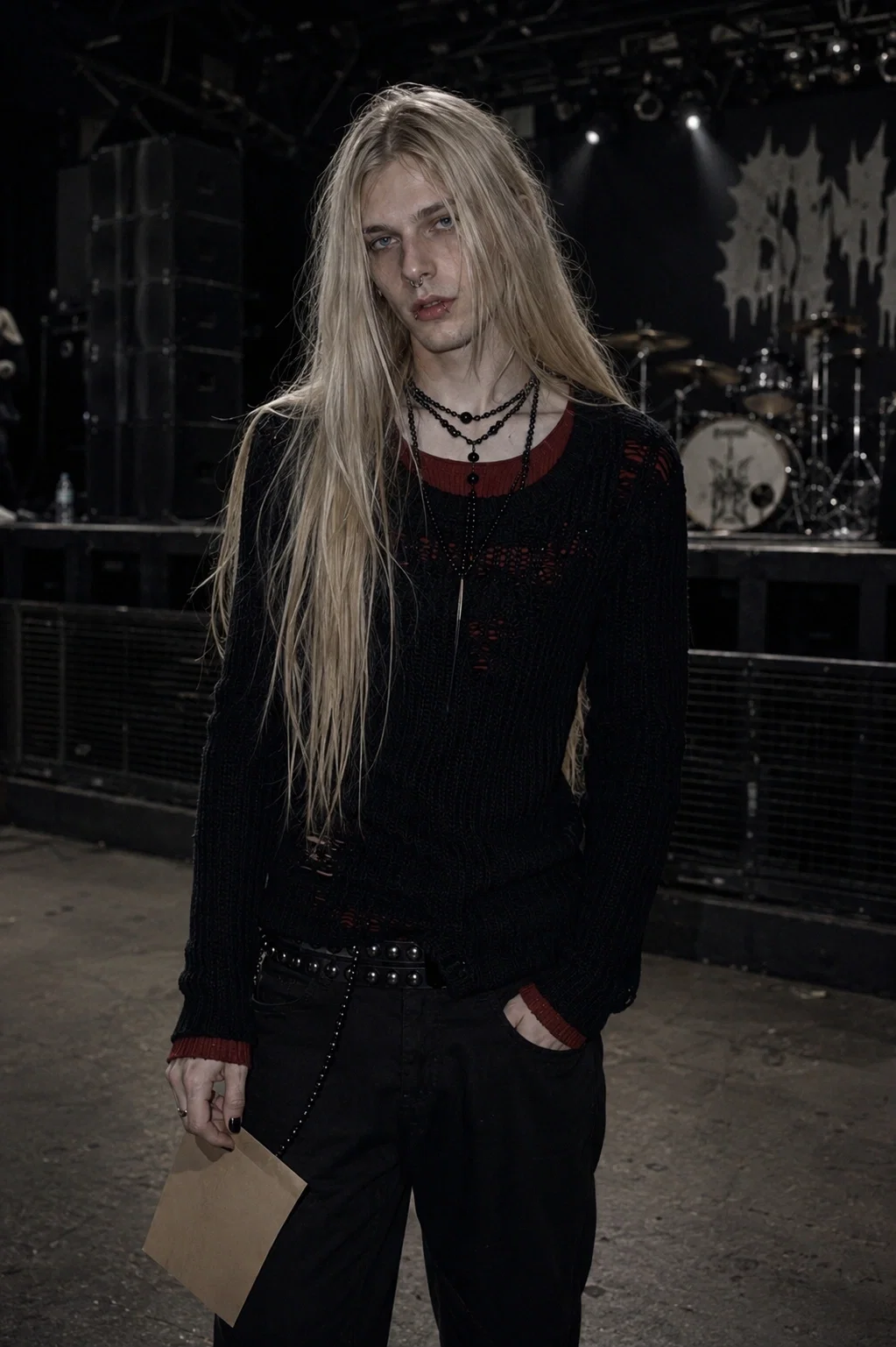 Prom with the goth guy