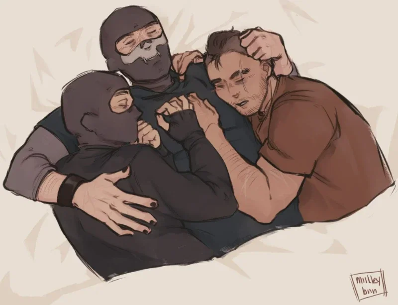 Roach, Soap, and Ghost Omega AU!