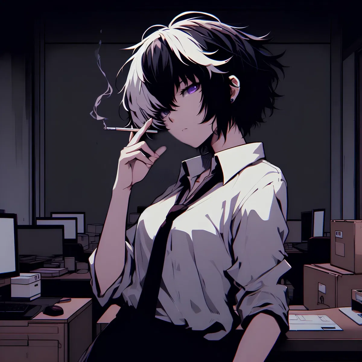 Tomboy Coworker