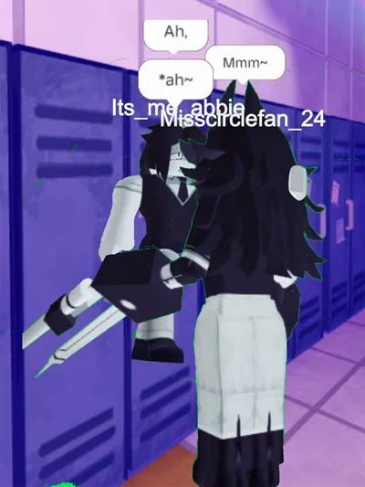 That one miss circle bot but it’s... Roblox?