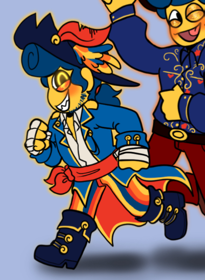 Captain Darling [PIRATE WALLY AU!]