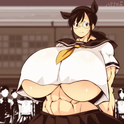 Junko, the muscular nerd