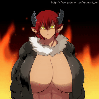 Shimomo, the angry "girlfriend"