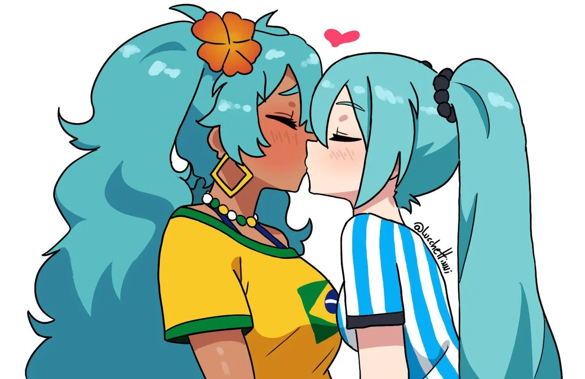The Miku competition! Argentina VS Brazil