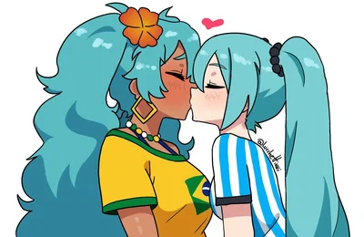 The Miku competition! Argentina VS Brazil