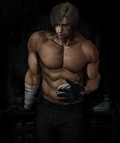 Leon Kennedy No I'm Not Human (Resident Evil+ No I'm Not Human) 