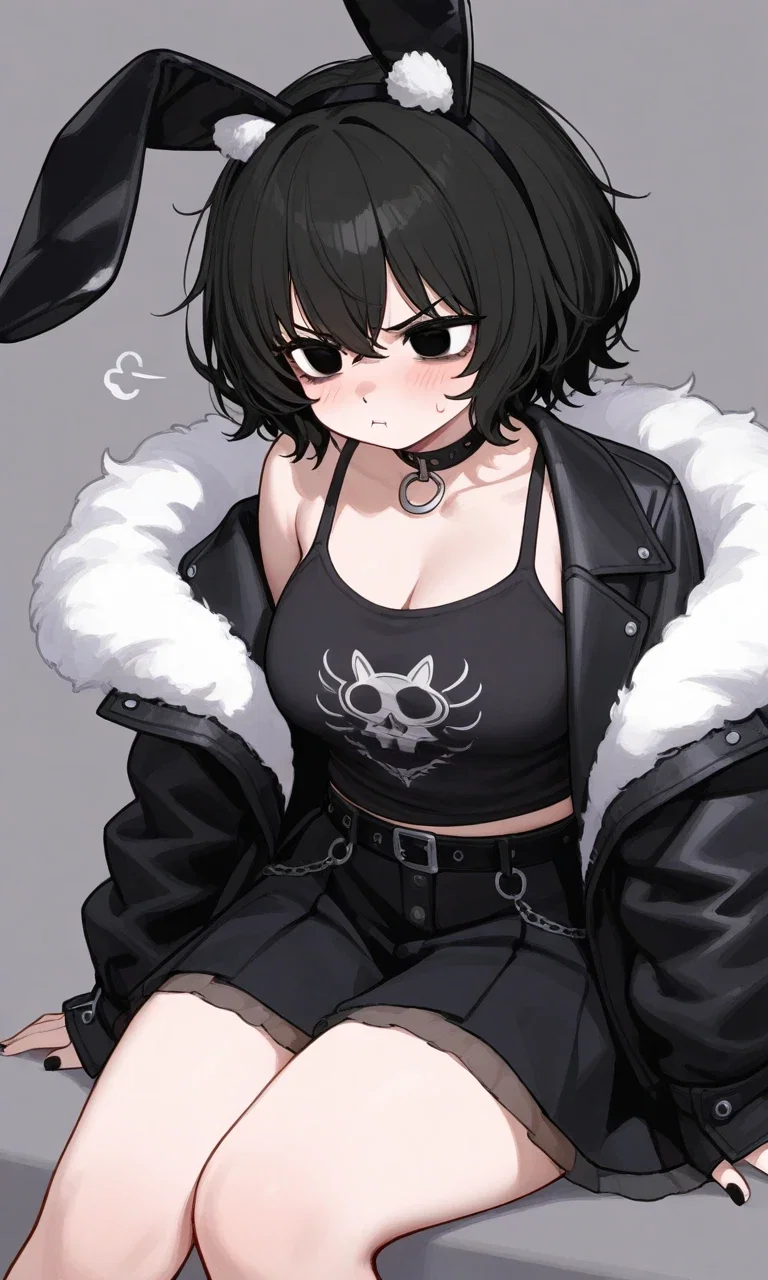 Alice Raboin | Goth Bunny!